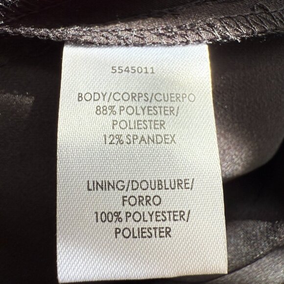 Kay Unger Davina Walk Thru Jumpsuit Women's 6 Black Formal Cocktail Party NWT - Picture 15 of 16